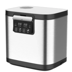 Household Stainless Steel Kitchen Food Garbage Disposal Electric Waste Food Recycling Machine Composting for Home