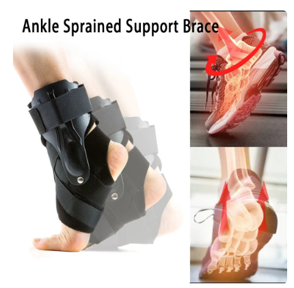Ankle Sprained Support Brace Ankle Splint Stabilizer Protector for Sprained Ankle Injury Recovery Achilles Tendonitis Men Women 2 Ankle Sprained Support Brace Ankle Splint Stabilizer Protector for Sprained Ankle Injury Recovery Achilles Tendonitis Men Women - Image 2