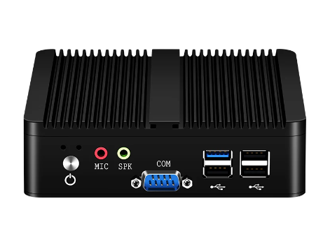 XCY Fanless Mini PC Intel Celeron J1900 Quad-Cores 2.0GHz 2x RS232 2x LAN Windows 10 Linux Embedded IoT Industrial Computer 3 XCY Fanless Mini PC Intel Celeron J1900 Quad-Cores 2.0GHz 2x RS232 2x LAN Windows 10 Linux Embedded IoT Industrial Computer - Image 3