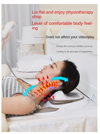 Special Therapeutic Instrument Traction Pillow Neck and Shoulder Pain Massager Meridian Dredging Physiotherapy Instrument 2 Special Therapeutic Instrument Traction Pillow Neck and Shoulder Pain Massager Meridian Dredging Physiotherapy Instrument - Image 2
