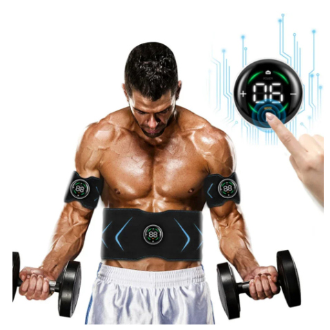 Abdominal Fitness Instrument Fitness Equipment Touch Screen Abdominal Band EMS Technology Portable Fitness Equipment Exercise 2 Abdominal Fitness Instrument Fitness Equipment Touch Screen Abdominal Band EMS Technology Portable Fitness Equipment Exercise - Image 2