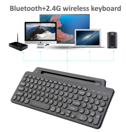 Wireless Keyboard Bluetooth Keyboard Mouse Card Slot Numeric Keypad for Android IOS Desktop Laptop PC Gamer 1 Wireless Keyboard Bluetooth Keyboard Mouse Card Slot Numeric Keypad for Android IOS Desktop Laptop PC Gamer
