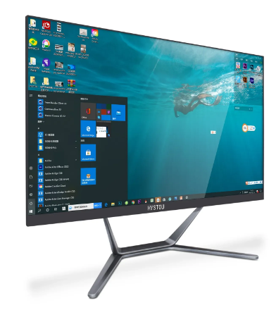 HYSTOU Factory Home Office Computer 23.8 Inch Core i5 i7 32GB DDR4 LCD Screen HD 4K All In One Desktop PC 4 HYSTOU Factory Home Office Computer 23.8 Inch Core i5 i7 32GB DDR4 LCD Screen HD 4K All In One Desktop PC - Image 4