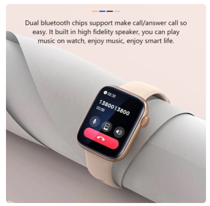 1.8" Big Screen Smart Watch for Men & Women - Health Wristwatch for Redmi Note, Mi, and Poco Series 4 1.8" Big Screen Smart Watch for Men & Women - Health Wristwatch for Redmi Note, Mi, and Poco Series - Image 4