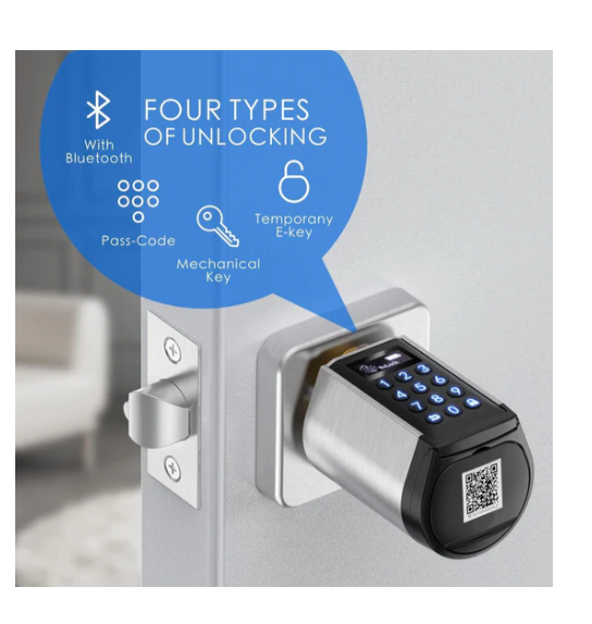 WiFi Smart Lock with Keypad - Keyless Entry, Secure Access, Easy Installation 2 WiFi Smart Lock with Keypad - Keyless Entry, Secure Access, Easy Installation - Image 2