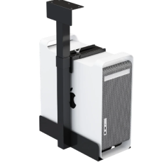 PC Case Holder Under Desk Wall Side CPU Stand Adjustable Computer Mainframe Hanger Host Box Stand Bracket Rack Universal