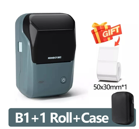 Mini Label Thermal Printer Niimbot B1 Portable Self-Adhesive Printer For Stickers Round Labels Rolls UV Tag Bluetooth Printer 4 Mini Label Thermal Printer Niimbot B1 Portable Self-Adhesive Printer For Stickers Round Labels Rolls UV Tag Bluetooth Printer - Image 4