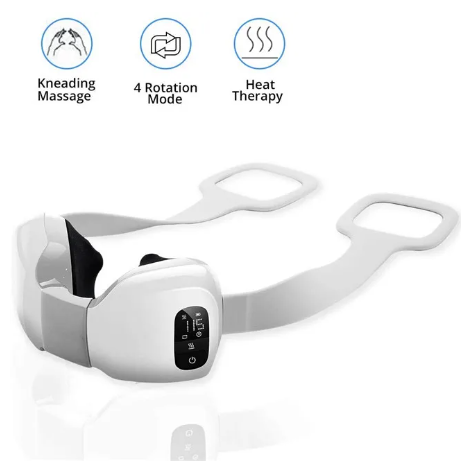 Infrared Heating Neck Shoulder Back Body Electric Massage Pillow Shiatsu Massager Device Cervical Health Relaxation 4 Infrared Heating Neck Shoulder Back Body Electric Massage Pillow Shiatsu Massager Device Cervical Health Relaxation - Image 4