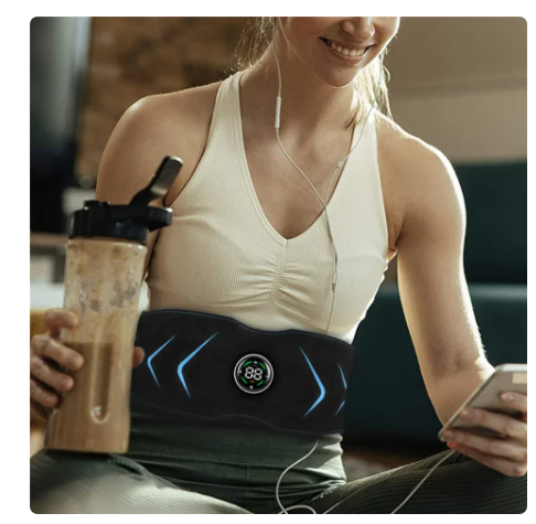 Abdominal Fitness Instrument Fitness Equipment Touch Screen Abdominal Band EMS Technology Portable Fitness Equipment Exercise 3 Abdominal Fitness Instrument Fitness Equipment Touch Screen Abdominal Band EMS Technology Portable Fitness Equipment Exercise - Image 3