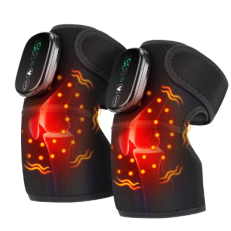 Heating Knee Massage Pad Protection Vibration Red Light Vibrador Joint Pain Relief Instrument Swelling Arthritis Leg Elbow