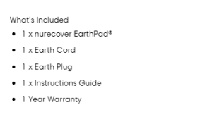 NuRecover EarthPad - Premium Grounding Mat for Improved Wellness 7 NuRecover EarthPad - Premium Grounding Mat for Improved Wellness 1