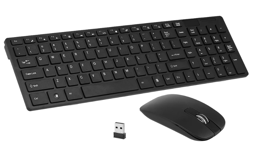 K-06 2.4G Wireless Keyboard and Mouse Combo Computer Keyboard with Mouse Plug and Play Black Keyboard Mouse for Laptop 1 K-06 2.4G Wireless Keyboard and Mouse Combo Computer Keyboard with Mouse Plug and Play Black Keyboard Mouse for Laptop