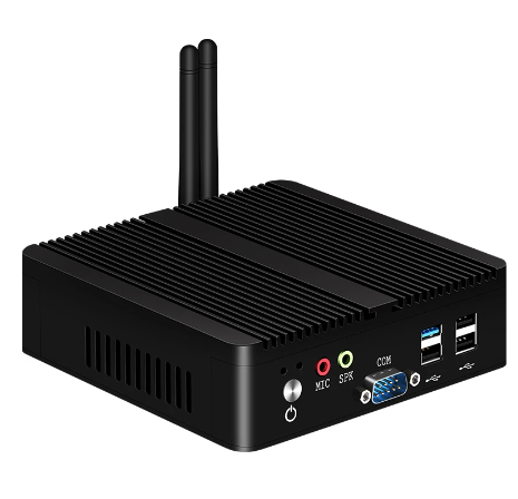 XCY Fanless Mini PC Intel Celeron J1900 Quad-Cores 2.0GHz 2x RS232 2x LAN Windows 10 Linux Embedded IoT Industrial Computer 5 XCY Fanless Mini PC Intel Celeron J1900 Quad-Cores 2.0GHz 2x RS232 2x LAN Windows 10 Linux Embedded IoT Industrial Computer - Image 5