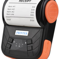 80mm Thermal Printer Portable Receipt Ticket Wireless Bluetooth Mobile Pocket Bill Printer Android Phone PC Printer