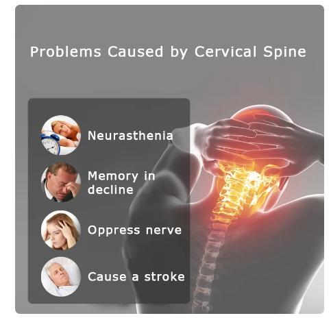 Neck Traction Device Neck Hot Compress Inflatable Cervical Vertebra Tractor Support Stretcher Posture Corrector Cervical Collar 4 Neck Traction Device Neck Hot Compress Inflatable Cervical Vertebra Tractor Support Stretcher Posture Corrector Cervical Collar - Image 4