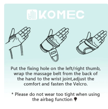 Electric Hand Massager 3 in 1 Multi-Function Wrist Joint Vibration Wristband Kneading Heating Hot Aircompress Instrument 5 Electric Hand Massager 3 in 1 Multi-Function Wrist Joint Vibration Wristband Kneading Heating Hot Aircompress Instrument - Image 5