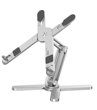 Foldable Laptop Stand 360°Rotation Notebook Table Aluminum Alloy Holder Portable Book Tablet Bracket with Heat Dissipation 7 Foldable Laptop Stand 360°Rotation Notebook Table Aluminum Alloy Holder Portable Book Tablet Bracket with Heat Dissipation - Image 7