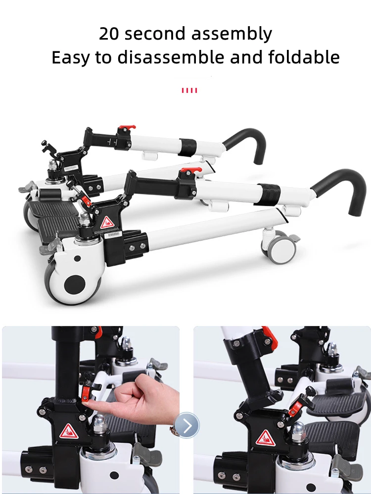Patient Manual Transfer Lift Home Care Bed Wheelchair Shift Lifting Chair Elderly Disabled Nursing Transport Moving Lifter 2 Patient Manual Transfer Lift Home Care Bed Wheelchair Shift Lifting Chair Elderly Disabled Nursing Transport Moving Lifter - Image 2
