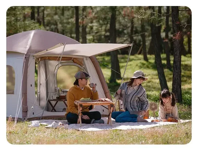 Portable Tent Coody Inflatable Camping Air Waterproof Type Campaign House 3 People Ultralight Beach Canopy One-touch Shelter 2 Portable Tent Coody Inflatable Camping Air Waterproof Type Campaign House 3 People Ultralight Beach Canopy One-touch Shelter - Image 2