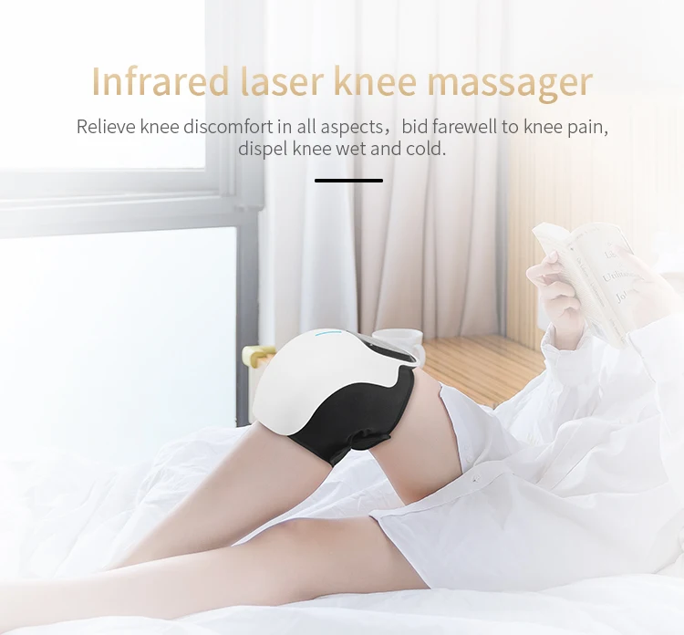 Knee Massager Infrared Heat and Vibration Knee Pain Relief for Swelling Stiff Joints Stretched Ligament and Muscles Injuries 1 Knee Massager Infrared Heat and Vibration Knee Pain Relief for Swelling Stiff Joints Stretched Ligament and Muscles Injuries