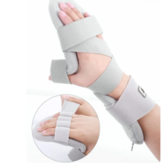 Stroke Hand Brace Support Adjustable Finger Night Hand Splint Support Orthopedic Wrist Rest Arthritis Tendonitis Rehabilitation