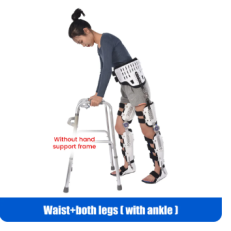 Leg Rehabilitation Waist Brace Knee Support Adjustable Ligament Strain Orthosis Meniscus Rehabilitation Ankle Orthosis Corrector