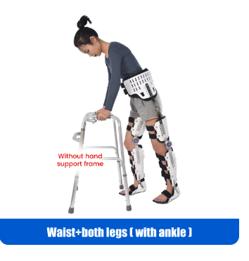 Leg Rehabilitation Waist Brace Knee Support Adjustable Ligament Strain Orthosis Meniscus Rehabilitation Ankle Orthosis Corrector 2 Leg Rehabilitation Waist Brace Knee Support Adjustable Ligament Strain Orthosis Meniscus Rehabilitation Ankle Orthosis Corrector - Image 2