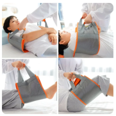 Lift Sling Elderly Bedridden Disabled Patients Assist Transfer Belt Breathable Mesh Cloth Care Supplies Nursing Shifting Strap