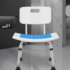 Non-slip Bath Chair Elderly Bath Tub Aid Seat Bathroom Bath Chair Shower Stool Seat Cushion Safe Bathroom Environment