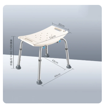 Bathroom And Shower Chair Elderly Folding Bath Chair Furniture Stool Shower Bench Non-slip Bath Chair 6 Gears Height Adjustable 5 Bathroom And Shower Chair Elderly Folding Bath Chair Furniture Stool Shower Bench Non-slip Bath Chair 6 Gears Height Adjustable - Image 5