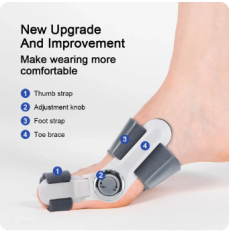 Adjustable Bunion Splint Corrector Big Toe Straightener Foot Hallux Valgus Braces Orthopedic Supplies Pedicure Correct Foot Bone