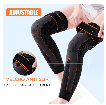 1PC Lengthen Fitness Knee Support Brace - Elastic Nylon Compression Knee Pads for Basketball, Running, and Sports 1 1PC Lengthen Fitness Knee Support Brace - Elastic Nylon Compression Knee Pads for Basketball, Running, and Sports