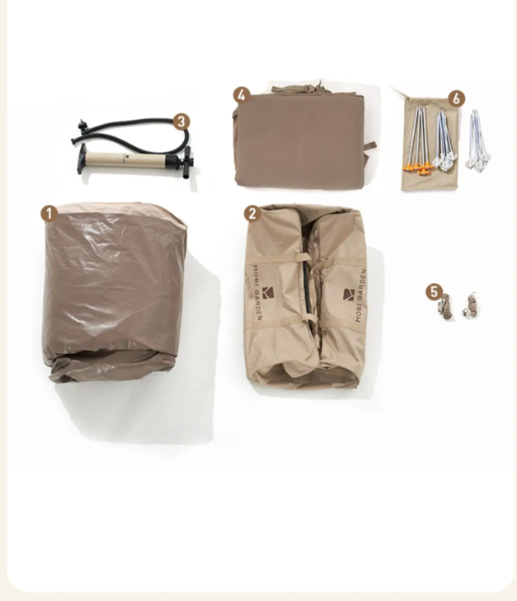 GARDEN Tent Outdoor Camping Portable Foldable Rain proof, Thickened Wind proof, Inflatable tent House Type Cloud Villa 12 GARDEN Tent Outdoor Camping Portable Foldable Rain proof, Thickened Wind proof, Inflatable tent House Type Cloud Villa - Image 12