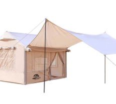 Inflatable Tent Canopy Integrated Outdoor Outdoor Construction-Free Portable Folding Camping Rainproof Thickened Cabin Camping