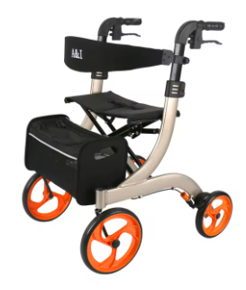 Seniors Shopping Cart Trolley Elderly Walker Adult Height Adjustable Seat By Legs And Arms Lightweight Aluminum Folding Walker 2 Seniors Shopping Cart Trolley Elderly Walker Adult Height Adjustable Seat By Legs And Arms Lightweight Aluminum Folding Walker - Image 2