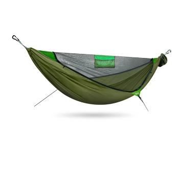 Portable Outdoor Garden Quick Open Anti-Rollover Mosquito Net Hammock Travel Camping Sleeping Hanging Hammock Swing Nature Hike 3 Portable Outdoor Garden Quick Open Anti-Rollover Mosquito Net Hammock Travel Camping Sleeping Hanging Hammock Swing Nature Hike - Image 3