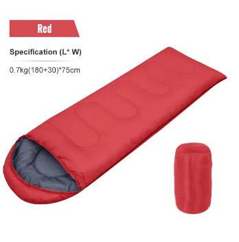 Camping Sleeping Bag Lightweight 4 Season Warm Envelope Backpacking Outdoor Cotton Winter Sleeping Bag 3 Camping Sleeping Bag Lightweight 4 Season Warm Envelope Backpacking Outdoor Cotton Winter Sleeping Bag - Image 3