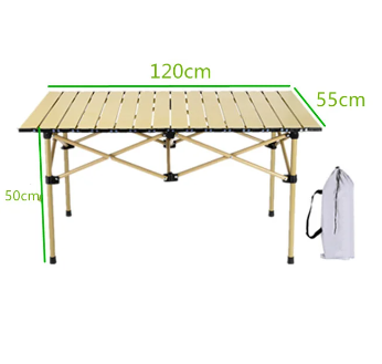 Camping Folding Portable Table Long Egg Roll Table Camping Equipment Aluminum Alloy Camping Desk Outdoor BBQ Picnic Table 3 Camping Folding Portable Table Long Egg Roll Table Camping Equipment Aluminum Alloy Camping Desk Outdoor BBQ Picnic Table - Image 3