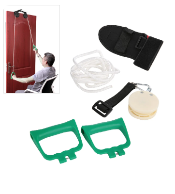 Shoulder Rehabilitation Training Kit Exercise Pulley Trainer Tool Home Use Arm Rehabilitation Training Equipment Kit Elderly 3 Shoulder Rehabilitation Training Kit Exercise Pulley Trainer Tool Home Use Arm Rehabilitation Training Equipment Kit Elderly - Image 3