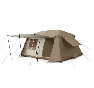 13㎡ Outdoor Camping Two-Bedroom 5-8 People Family Tent Village 13 Automatic Tent Outdoor House Free Shelter 3 13㎡ Outdoor Camping Two-Bedroom 5-8 People Family Tent Village 13 Automatic Tent Outdoor House Free Shelter - Image 3