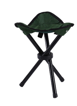 Picnic Outdoor Camping Portable Folding Chair Iron Foldable Three-Legged Stool Seat Hiking Tools Leisure Fishing Accessories 4 Picnic Outdoor Camping Portable Folding Chair Iron Foldable Three-Legged Stool Seat Hiking Tools Leisure Fishing Accessories - Image 4