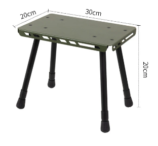 Outdoor Camping Portable Folding Stool Dual-Purpose Small Table With Storage Bag, Ultra Light and Retractable Folding Table 4 Outdoor Camping Portable Folding Stool Dual-Purpose Small Table With Storage Bag, Ultra Light and Retractable Folding Table - Image 4