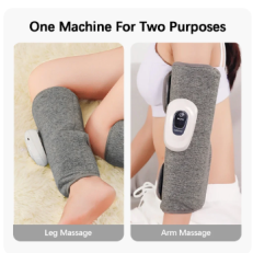1pcs Electric Leg Massager Wireless Rechargeable Air Compression Leg Calf Massage for Pain Relief Relax Leg Muscles Health Care