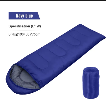 Camping Sleeping Bag Lightweight 4 Season Warm Envelope Backpacking Outdoor Cotton Winter Sleeping Bag 5 Camping Sleeping Bag Lightweight 4 Season Warm Envelope Backpacking Outdoor Cotton Winter Sleeping Bag - Image 5