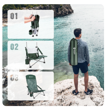 Camping Fishing Folding Chair Tourist Beach Chaise Longue Chair for Relaxing Foldable Leisure Travel Furniture Picnic 5 Camping Fishing Folding Chair Tourist Beach Chaise Longue Chair for Relaxing Foldable Leisure Travel Furniture Picnic - Image 5