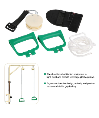 Shoulder Rehabilitation Training Kit Exercise Pulley Trainer Tool Home Use Arm Rehabilitation Training Equipment Kit Elderly 4 Shoulder Rehabilitation Training Kit Exercise Pulley Trainer Tool Home Use Arm Rehabilitation Training Equipment Kit Elderly - Image 4