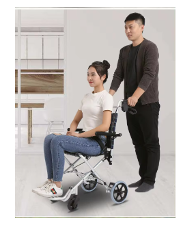 Oldly Shopping Cart Travel Trolley Folding Portable Seating Push Whellbarrow Aluminium Alloy Lightweight Only7kg 6 Oldly Shopping Cart Travel Trolley Folding Portable Seating Push Whellbarrow Aluminium Alloy Lightweight Only7kg - Image 6