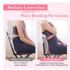 Portable Back Stretcher Pillow For Back Pain Relief Adjustable Spine Board Multi-Level Trigger Point Stretcher Posture Corrector