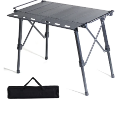 Lightweight Camping Folding IGT Table Extend Brazier Table Multifunctional Adjustable Leg Desktop Burner BBQ Table