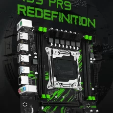 MACHINIST X99 PR9 X99 Motherboard Support LGA 2011-3 Intel Xeon E5 V3&V4 CPU DDR4 RAM SATA/NVME M.2 Slot